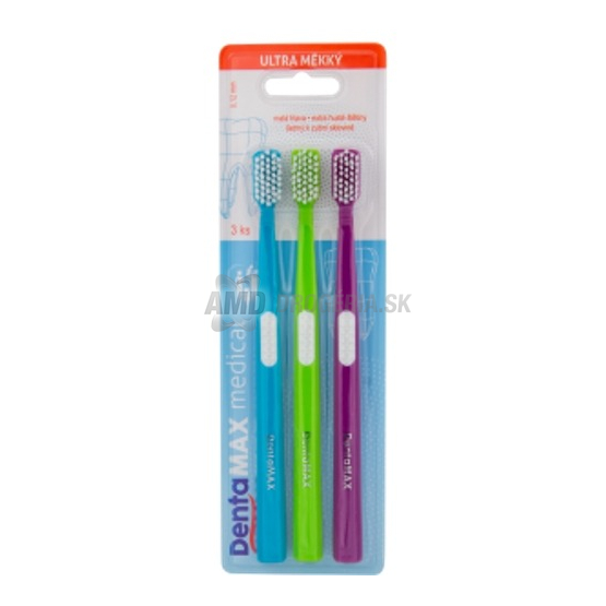 DentaMax Medical zubné kefky Ultra Soft, 3 ks