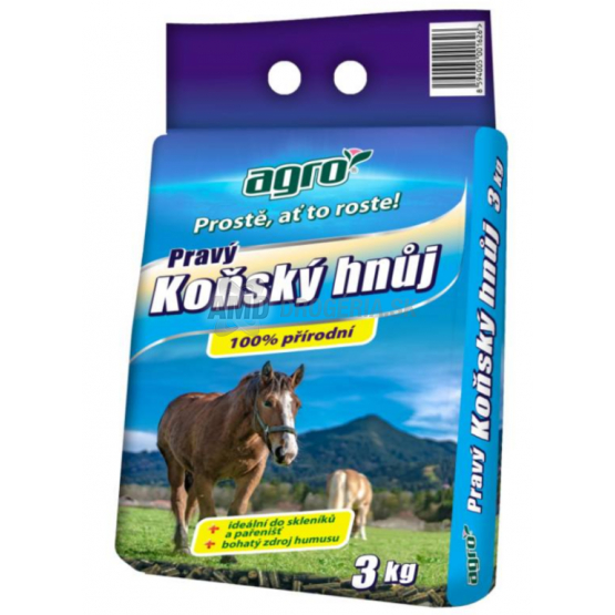 AGRO KONSKÝ HNOJ 3KG
