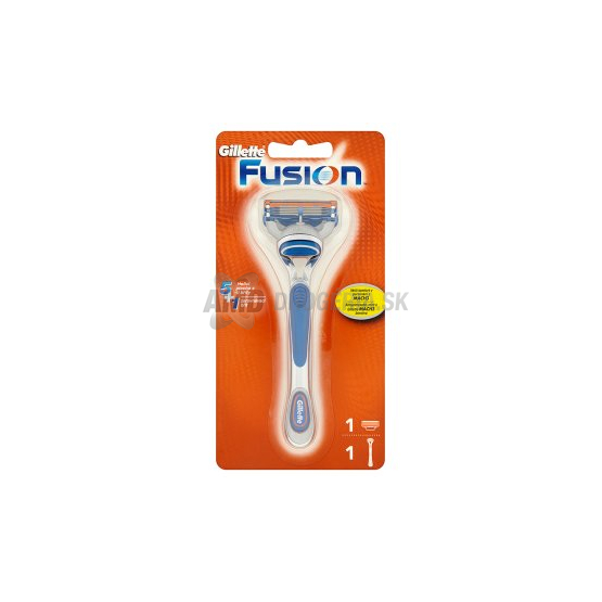 GILLETTE FUSION STROJČEK + 1 HÁHRADNÁ HLAVICA