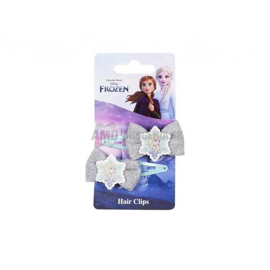 Disney Frozen Set vlasových sponiek s mašličkou, 2 ks