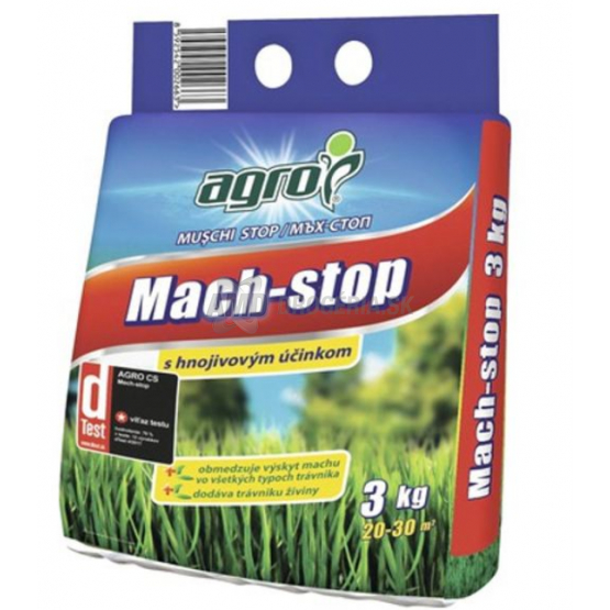 AGRO TRÁVNIKOVÉ HNOJIVO MACH STOP 3KG