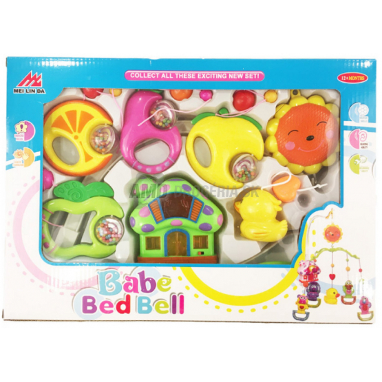 BABY BRUIN KOLOTOČ PLYŠOVÝ SVIETIACI DOMČEK