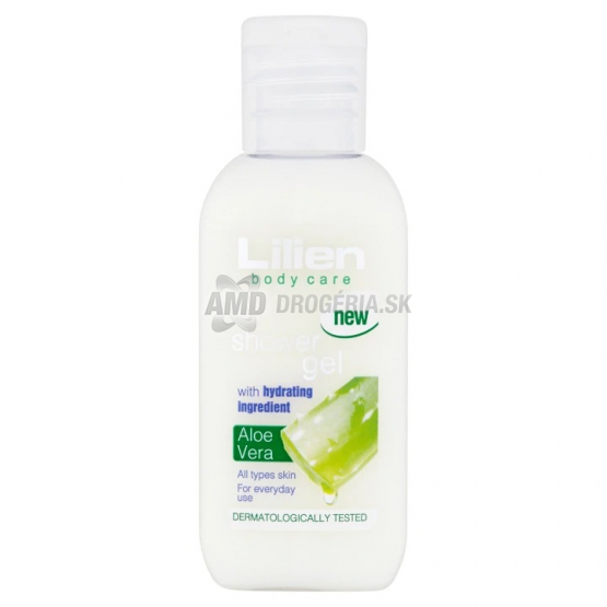 Lilien Sprchový gél Aloe Vera, cestovné balenie 50 ml