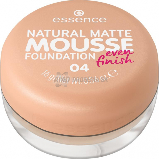 Essence Natural Matte Mousse Foundation penový make-up 04, 16 g
