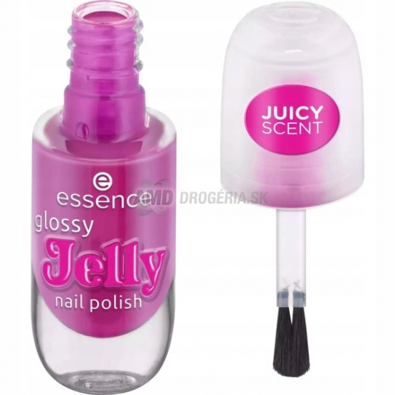Essence Glossy Jelly lak na nechty 01 Summer Splash, 8 ml