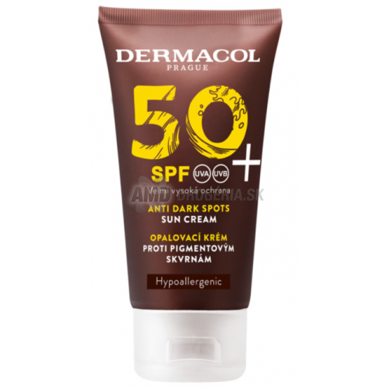 DERMACOL SUN OPAĽOVACÍ KRÉM SPF50+ PROTI PIGMENTOVÝM ŠKVRNÁM