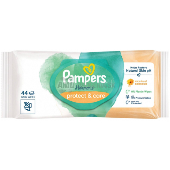 PAMPERS WIPES 44KS HARMONIE CALENDULA