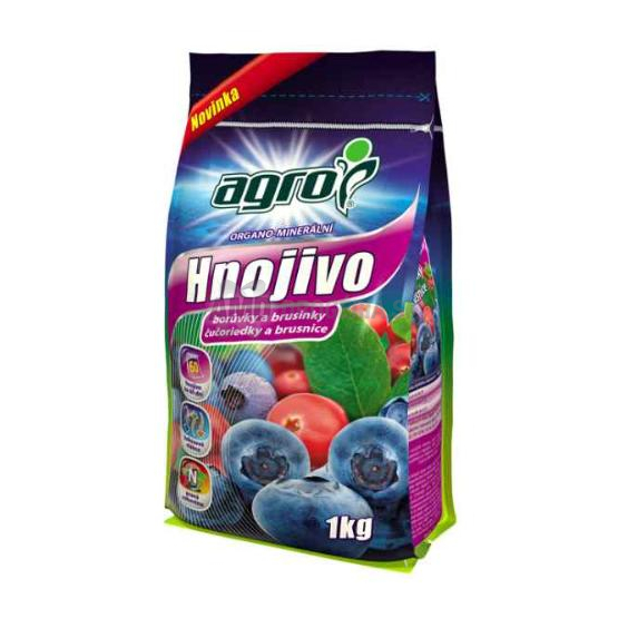 AGRO HNOJIVO NA ČUČORIEDKY A BRUSNICE 1 KG