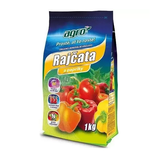 AGRO HNOJIVO NA RAJČIAKY A PAPRIKY 1 KG