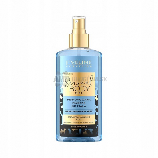 Eveline Sensual Body Mist Blue Romance, 150 ml
