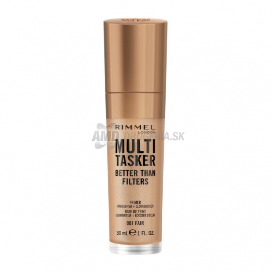 Rimmel Multi-Tasker Better Than Filters 3v1 primer a rozjasňovač 001 Fair, 30 ml