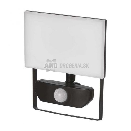 EMOS LED reflektor Tambo s PIR senzorom, 20 W, čierny