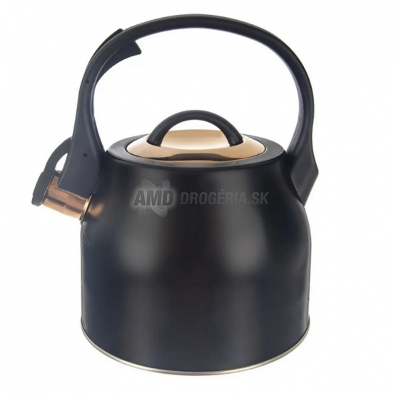 ČAJNÍK NEREZ ROSE GOLD PÍŠŤALKA 3L