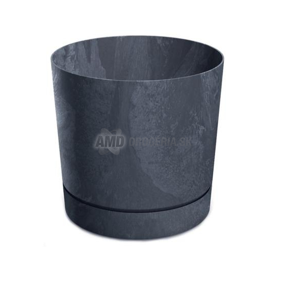 KVETINÁČ TUBO P BETÓN 17,8 CM 3,2 L ANTRACIT