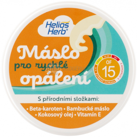 HELIOS HERB OPAĽOVACIE MASLO OF15 200ML