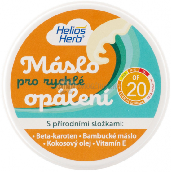 HELIOS HERB OPAĽOVACIE MASLO NA  OF20 200ML