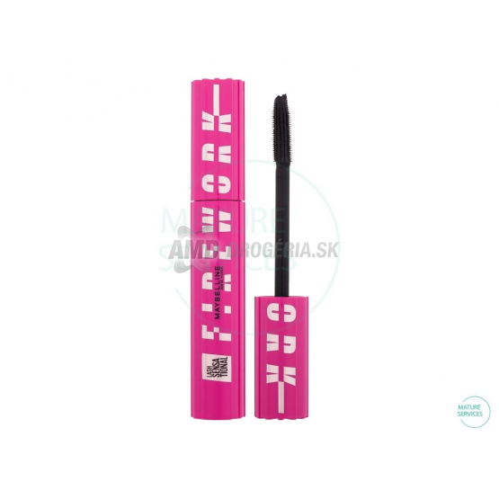 Maybelline Lash Sensational Firework maskara, čierna, 9,5 ml