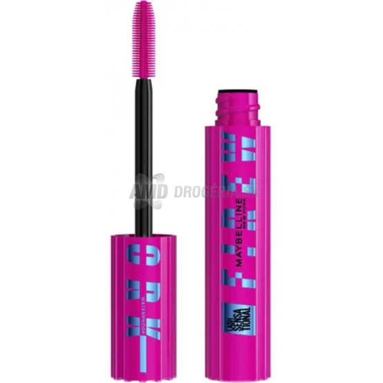 Maybelline New York Lash Sensational Firework Waterproof, riasenka čierna, 6 ml