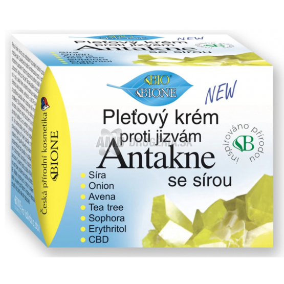 BC BIO ANTAKNE PLEŤOVÝ KRÉM SO SÍROU A CBD 51 ML