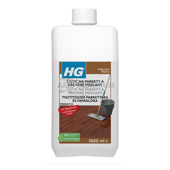 HG ČISTIČ NA  PARKETOVÉ PODLAHY 