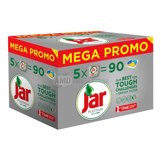 JAR TABLETY DO UMÝVAČKY RIADU KRABICA PLATINUM YELLOW 90 KS