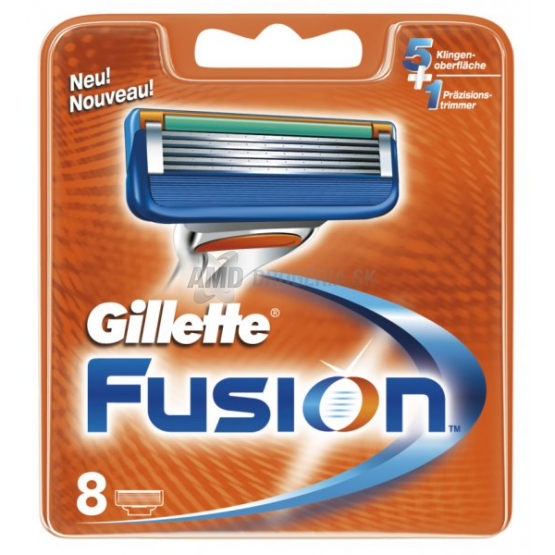 GILLETTE FUSION MANUAL NÁHRADNÉ HLAVICE 8 KS