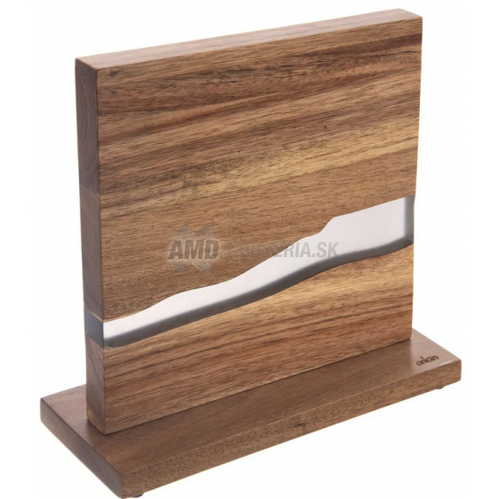 STOJAN NA NOŽE AKÁCIA/RESIN OBOJSTRANNÝ MAGNETICKÝ RIVER