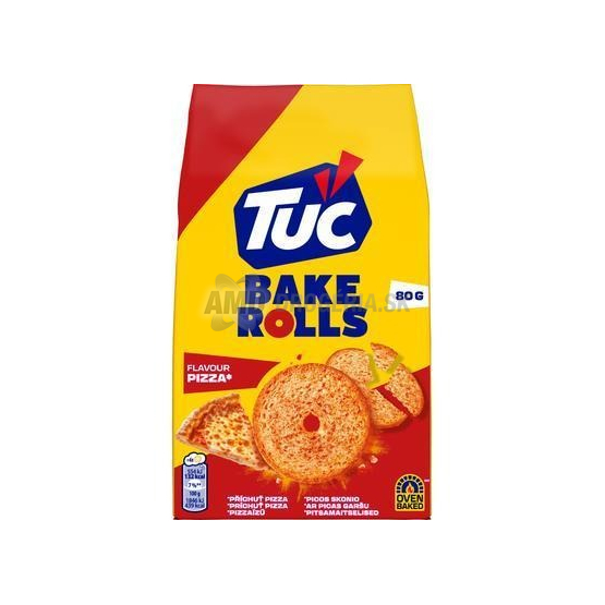 Tuc Bake Rolls Pizza, 80 g