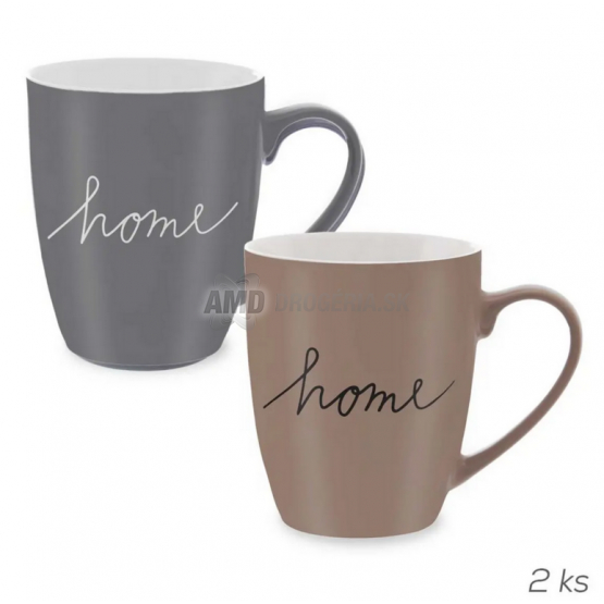 HRNČEK PORECELÁNOVÝ HOME 2KS 0,38L