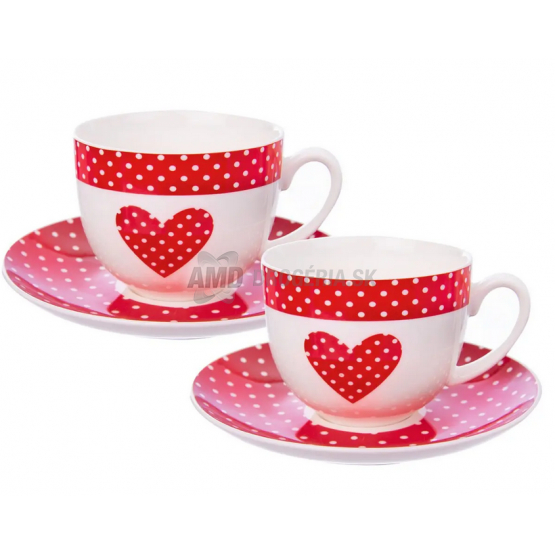 HRNČEK + PODŠÁLKA BODKA 0,28L 2KS