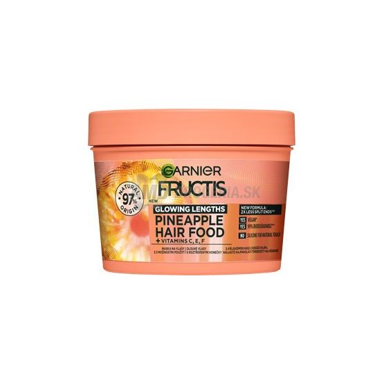 FRUCTIS MASKA 400ML ananas
