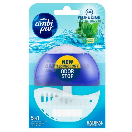 AMBI PUR WC BLOK GÉLOVÝ FRESH WATER MINT 55ML 