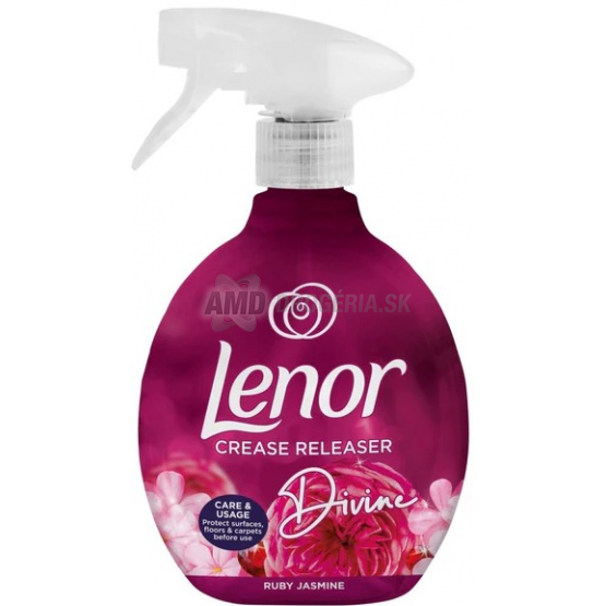Lenor Crease Releaser Divine Ruby Jasmine, tekutá žehlička sprej, 500 ml