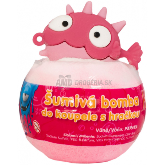 HAPPY KIDS ŠUMIVÁ GUĽA DO KÚPEĽA S HRAČKOU 1KS 100G