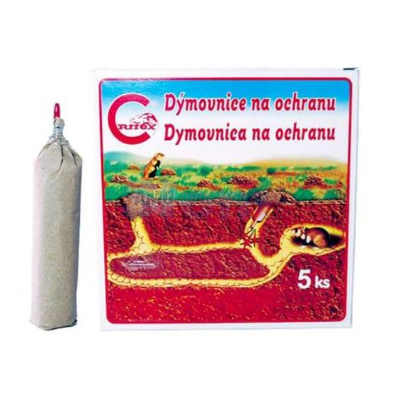 CRITOX DYMOVNICA NA PODZEMNÝCH ŠKODCOV 5 KS