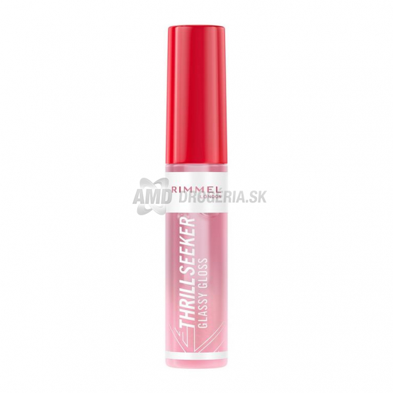 Rimmel Lesk na pery Thrill Seeker Glassy Gloss, odtieň 100 Coco Suga