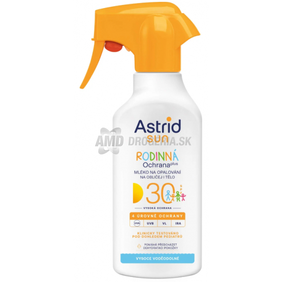 ASTRID SUN MLIEKO RODINNE OF30 270ML