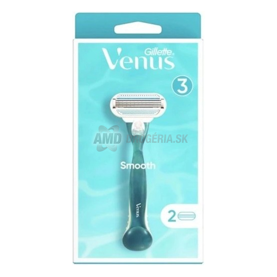 Gillette Venus Smooth holiaci strojček + 2 náhradné hlavice