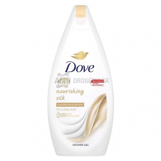 Dove Nourishing Silk sprchový gél, 450 ml
