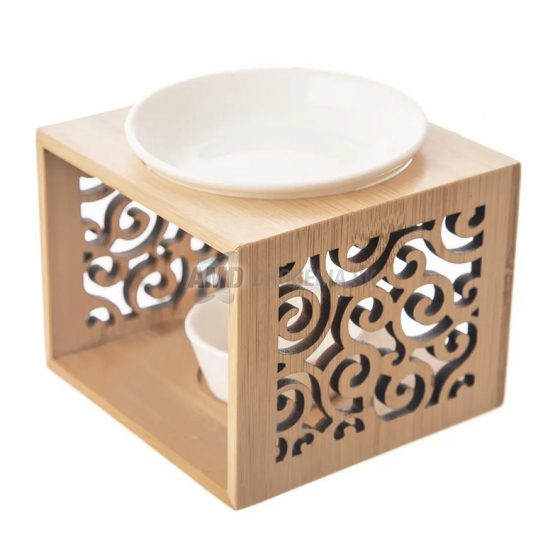 AROMA LAMPA PORCELAN/BAMBUS WHITELINE