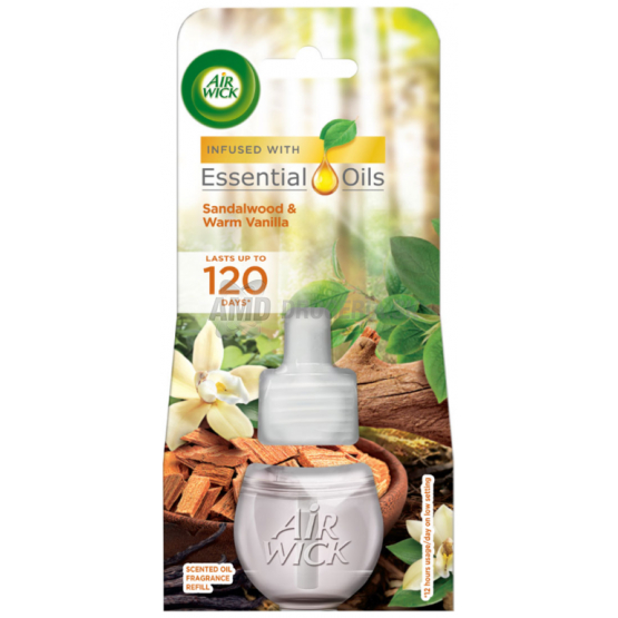 AIR WICK NÁHRADNÁ NÁPLŇ DO ELEKTIRCKÉHO OSVIEŽOVAČA SANTALOVÉ DREVO 19ML 