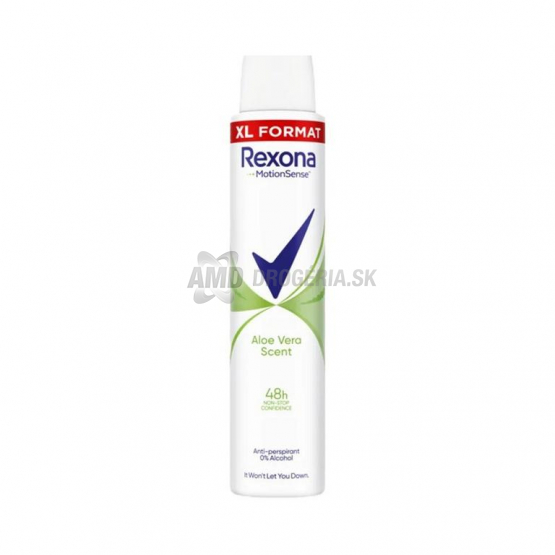 Rexona MotionSense Aloe Vera antiperspirant sprej, 200 ml