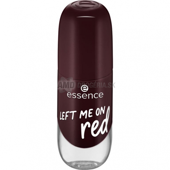 Essence Gel Nail Colour gélový lak na nechty 72 Left Me On Red, 8 ml