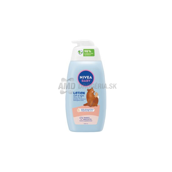 NIVEA BABY 500ML LAHKE MLIEKO PUMPA