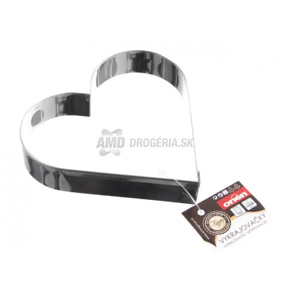 OION VYKRAJOVAČKA  SRDCE 3,5X3,5CM NEREZ