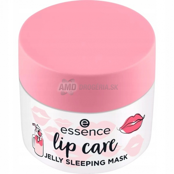Essence Lip Care Jelly Sleeping Mask 02 Strawberry Milkshake, 9 g