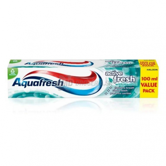 AQUAFRESH ZP 100ML ACTIVE FRESH