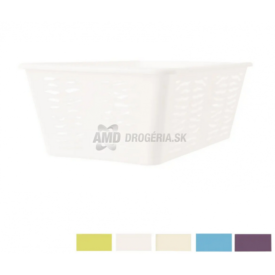 KOŠÍK UH ORGANIZER TIBOX 32,5x25x14CM BIELA