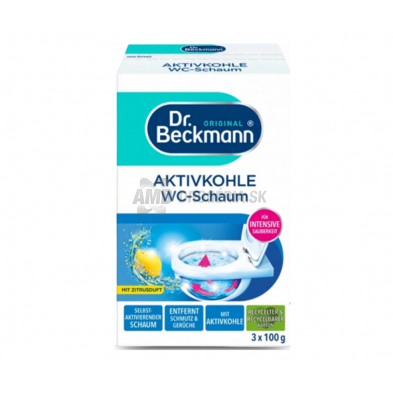 DR.BECKMANN WC PENA S AKTÍVNYM UHLÍM 300G