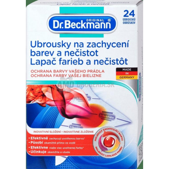 Dr. Beckmann Obrúsky na zachytenie farieb a nečistôt, 24 ks